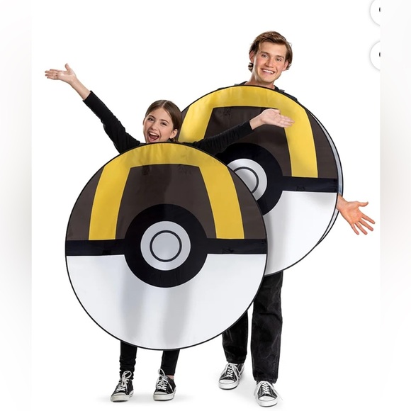 Pokemon Poké Ball Ultra Ball Pop-Out Costume:size:one size fits most - Picture 1 of 5